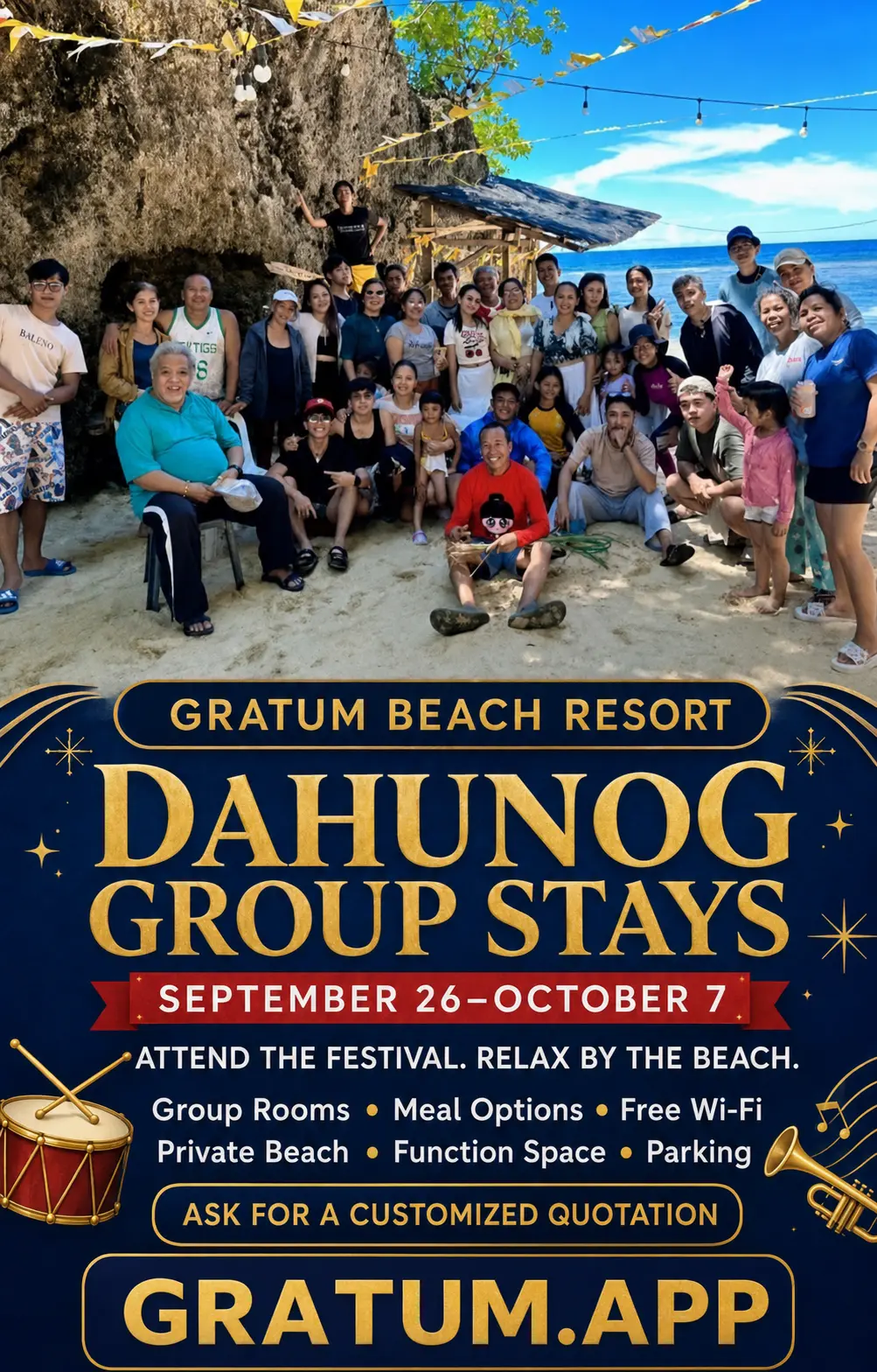 Dahunog Group Stays